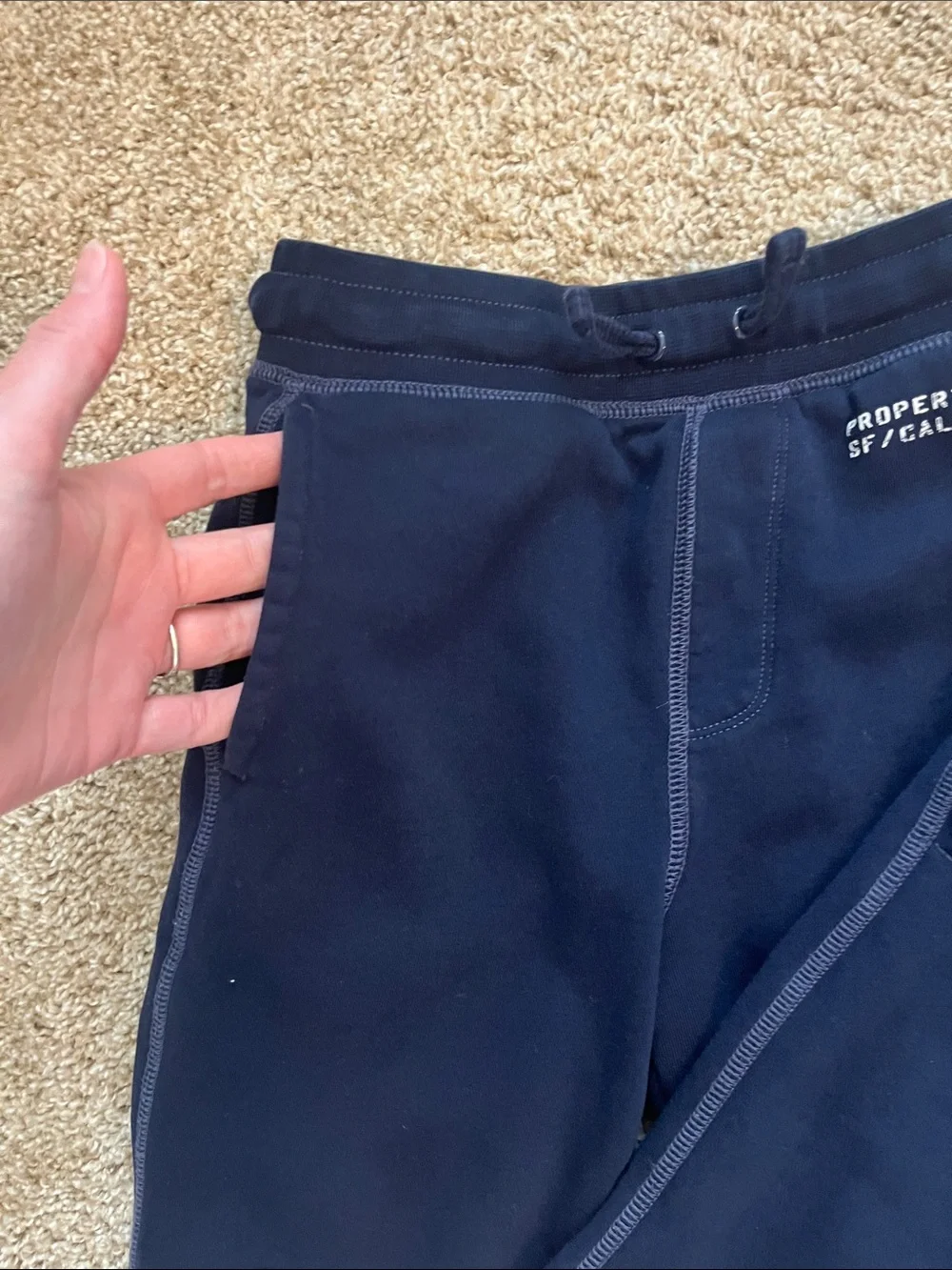 GAP 2 Pair Boys Navy Sweat Shorts
